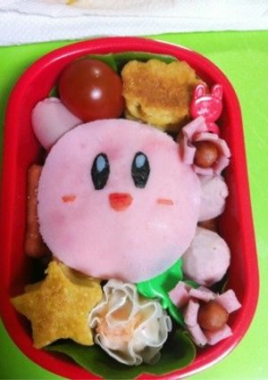 カービーキャラ弁-レシピのメイン写真