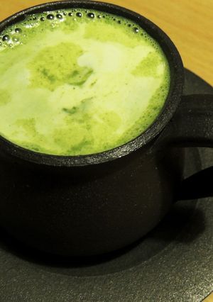 家カフェ★濃厚抹茶ミルク（工程写真有-レシピのメイン写真