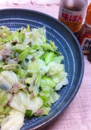 餃子の種で☆キャベツ炒め-レシピのメイン写真