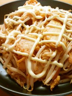 えのきともやしのキムチ炒め-レシピのメイン写真
