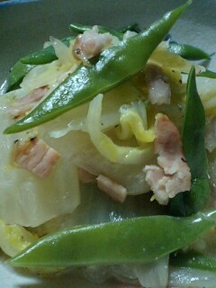 白菜とベーコンの蒸し煮-レシピのメイン写真