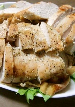 クリスマスに、胸肉でできるローストチキン-レシピのメイン写真