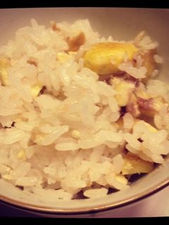 ☆裏ワザで美味しい栗ごはん☆-レシピのメイン写真