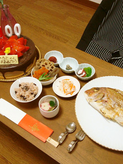 お食い初めのお祝い膳☆覚え書き-レシピのメイン写真