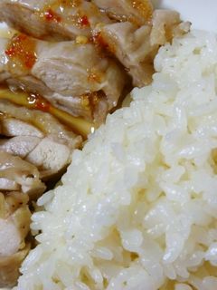 簡単!炊飯器でシンガポールチキンライス-レシピのメイン写真