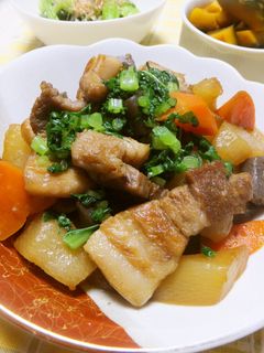 大根と豚バラのおいし~い♪煮物-レシピのメイン写真