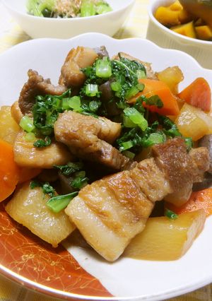 大根と豚バラのおいし~い♪煮物-レシピのメイン写真