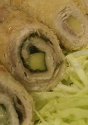 旦那が大好きな＊豚肉のチーズ巻き巻き-レシピのメイン写真