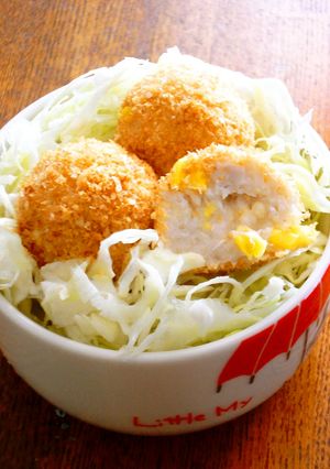 さといものまんまる焼きコロッケ-レシピのメイン写真