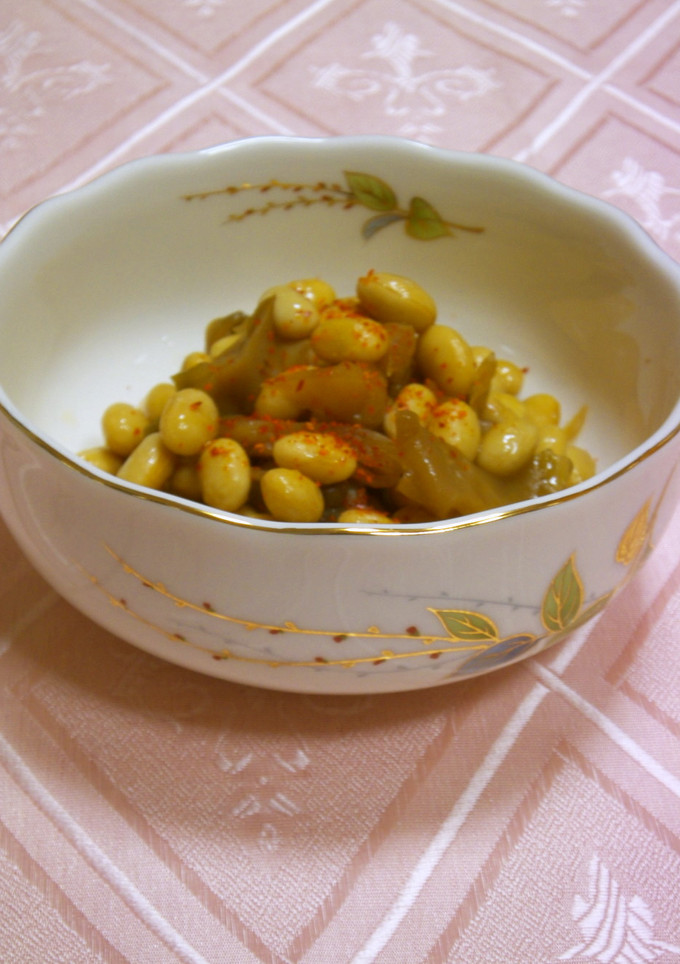 大豆とザーサイの炒め物-レシピのメイン写真