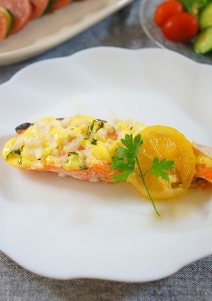 鮭のマヨ焼きオニオン風味-レシピのメイン写真