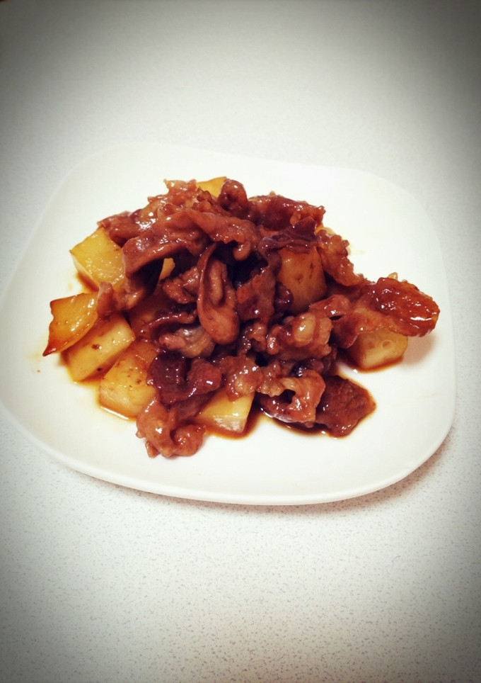 かぶと豚肉の甘辛炒め♪-レシピのメイン写真