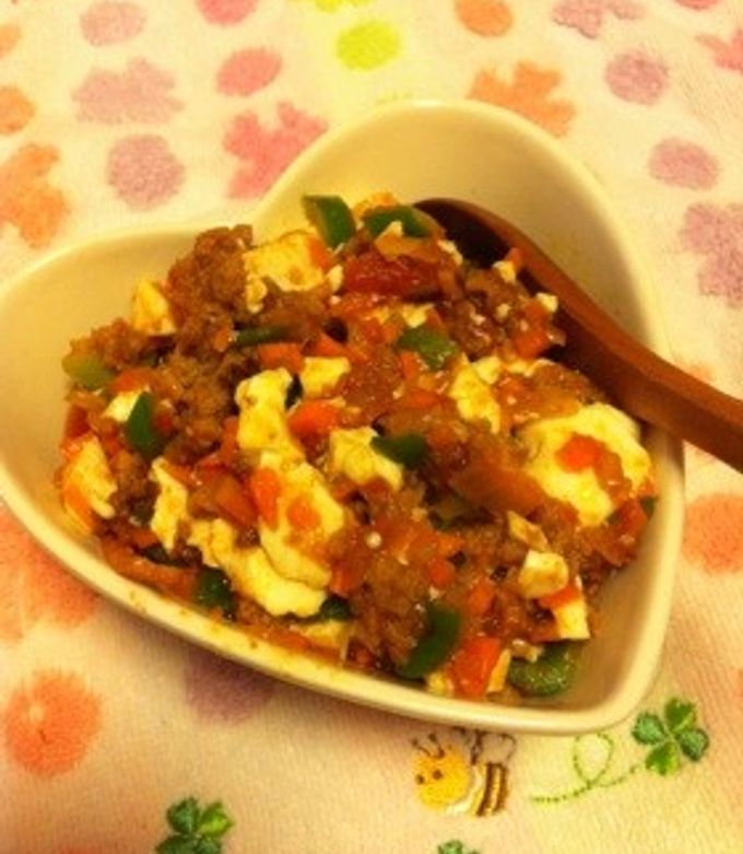 簡単イタリアン？！ミートソース麻婆豆腐★-レシピのメイン写真