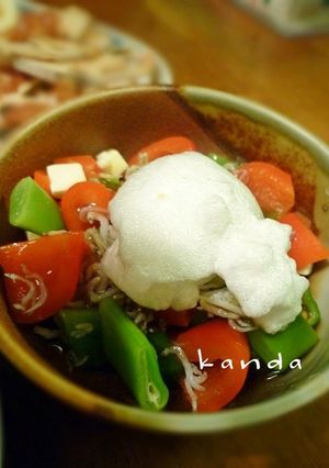 絶品!ふわふわメレンゲあんかけサラダ-レシピのメイン写真