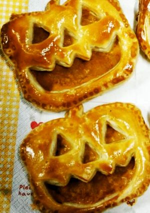 Halloweenのかぼちゃパイ-レシピのメイン写真