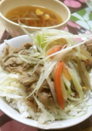 ズボラ過ぎてごめんなさい　チャーシュー丼-レシピのメイン写真