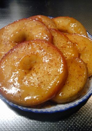 ちょっと大人な焼き林檎-レシピのメイン写真
