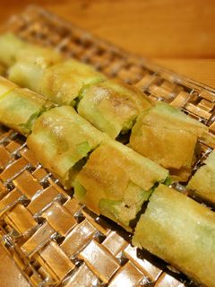 サツマイモとアボカド生ハムチーズ春巻き-レシピのメイン写真