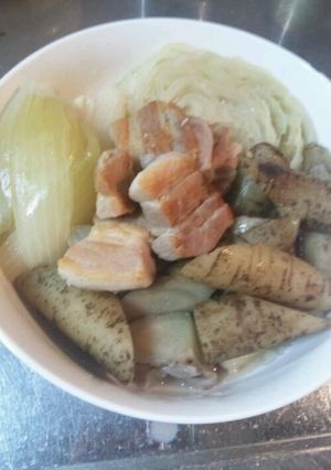 圧力鍋で塩豚のポトフ-レシピのメイン写真