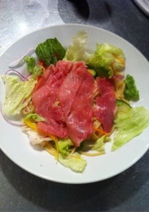 生ハムのサラダパスタ-レシピのメイン写真