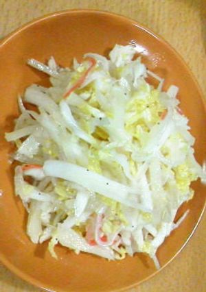 簡単じゃがいもと白菜の寿司酢サラダ-レシピのメイン写真