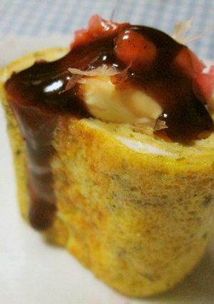 まるでお好み焼き？な卵焼き-レシピのメイン写真