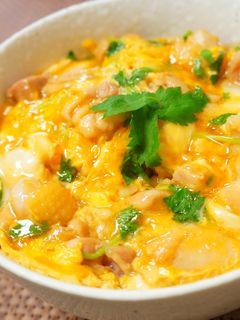 半熟玉子のトロトロ親子丼-レシピのメイン写真