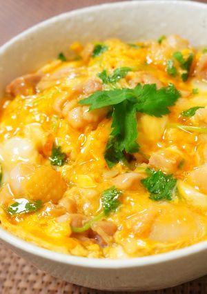 半熟玉子のトロトロ親子丼-レシピのメイン写真