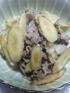 牛とゴボウの旨煮-レシピのメイン写真
