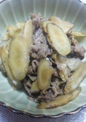 牛とゴボウの旨煮-レシピのメイン写真