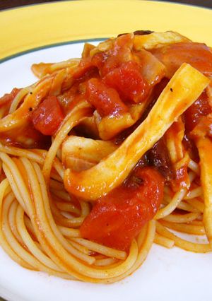 エリンギのポモドーロパスタ-レシピのメイン写真