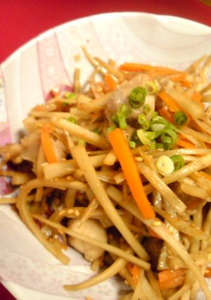 鶏ごぼうのきんぴら-レシピのメイン写真