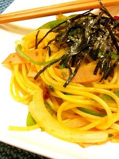 お箸でいただくなぽりたん-レシピのメイン写真