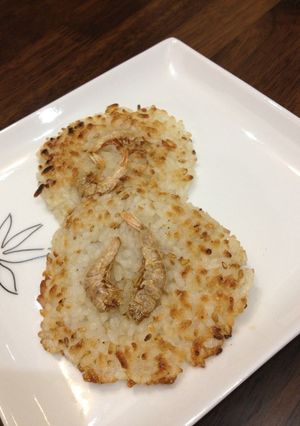 ぺったん焼きおにぎり-レシピのメイン写真