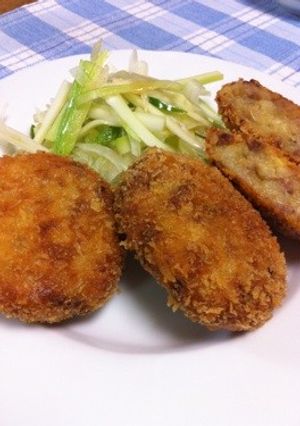 北海道ジャガイモ 北あかりで作るコロッケ-レシピのメイン写真