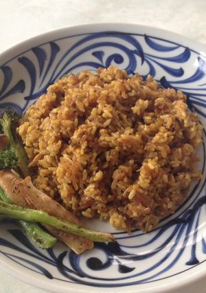 すき焼きリメイク　カレーチャーハン！？-レシピのメイン写真