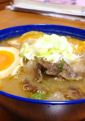 簡単！ボリュームたっぷりみそラーメン♪-レシピのメイン写真