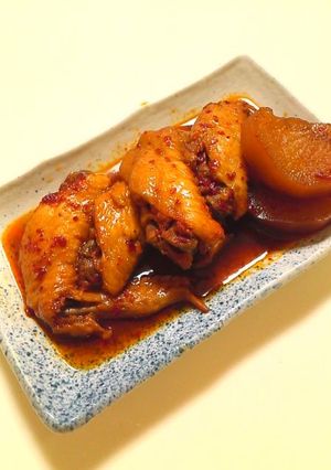 手羽先のピリ辛煮-レシピのメイン写真