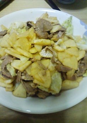 ラム肉と梨のサラダ-レシピのメイン写真