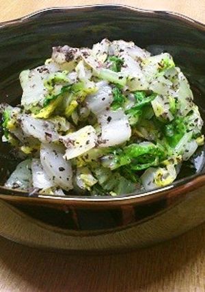 白菜のゆかり和え-レシピのメイン写真