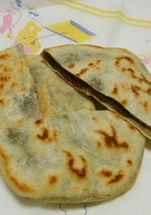 ダイエットこうやでペタンコおやき♪-レシピのメイン写真