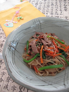 冷麺でチャプチェ-レシピのメイン写真