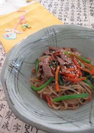 冷麺でチャプチェ-レシピのメイン写真