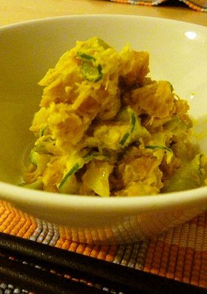 かんたんほっこりかぼちゃサラダ-レシピのメイン写真