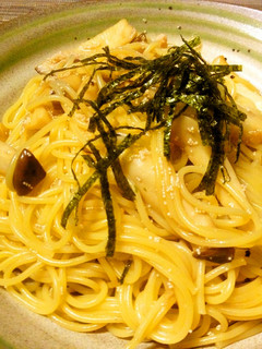 キノコとたらこのパスタ(バター醤油味)-レシピのメイン写真