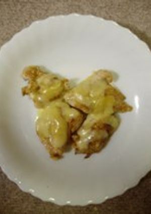 カレー風味鶏肉チーズのせ-レシピのメイン写真