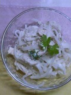 鶏ムネ大根サラダ-レシピのメイン写真