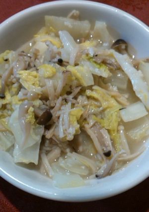 塩麹キノコの白菜煮-レシピのメイン写真