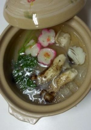 松茸の土鍋煮-レシピのメイン写真
