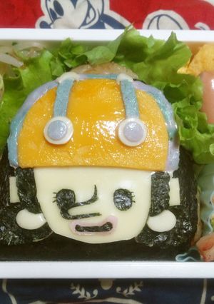 ★☆キャラ弁:ワンピースウソップ弁当☆★-レシピのメイン写真